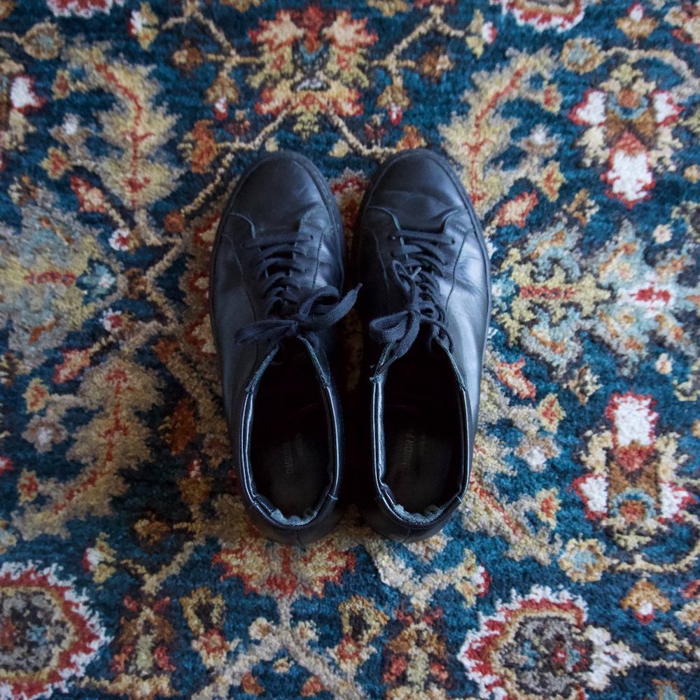 Common Projects Achilles Mid Black